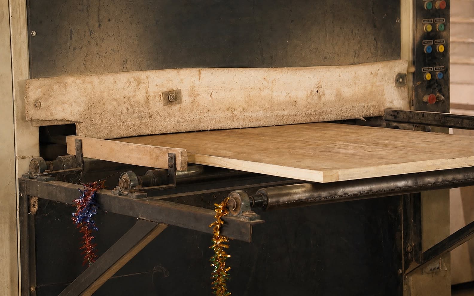 Sanding Process — Faces sanded to an even, ready-to-finish surface.